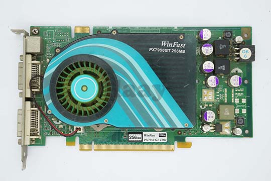 丽台Winfast PX7950 GT TDH 256MB显示卡（nVIDIA GeForce 7950 GT芯片）